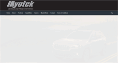 Desktop Screenshot of myotek.com